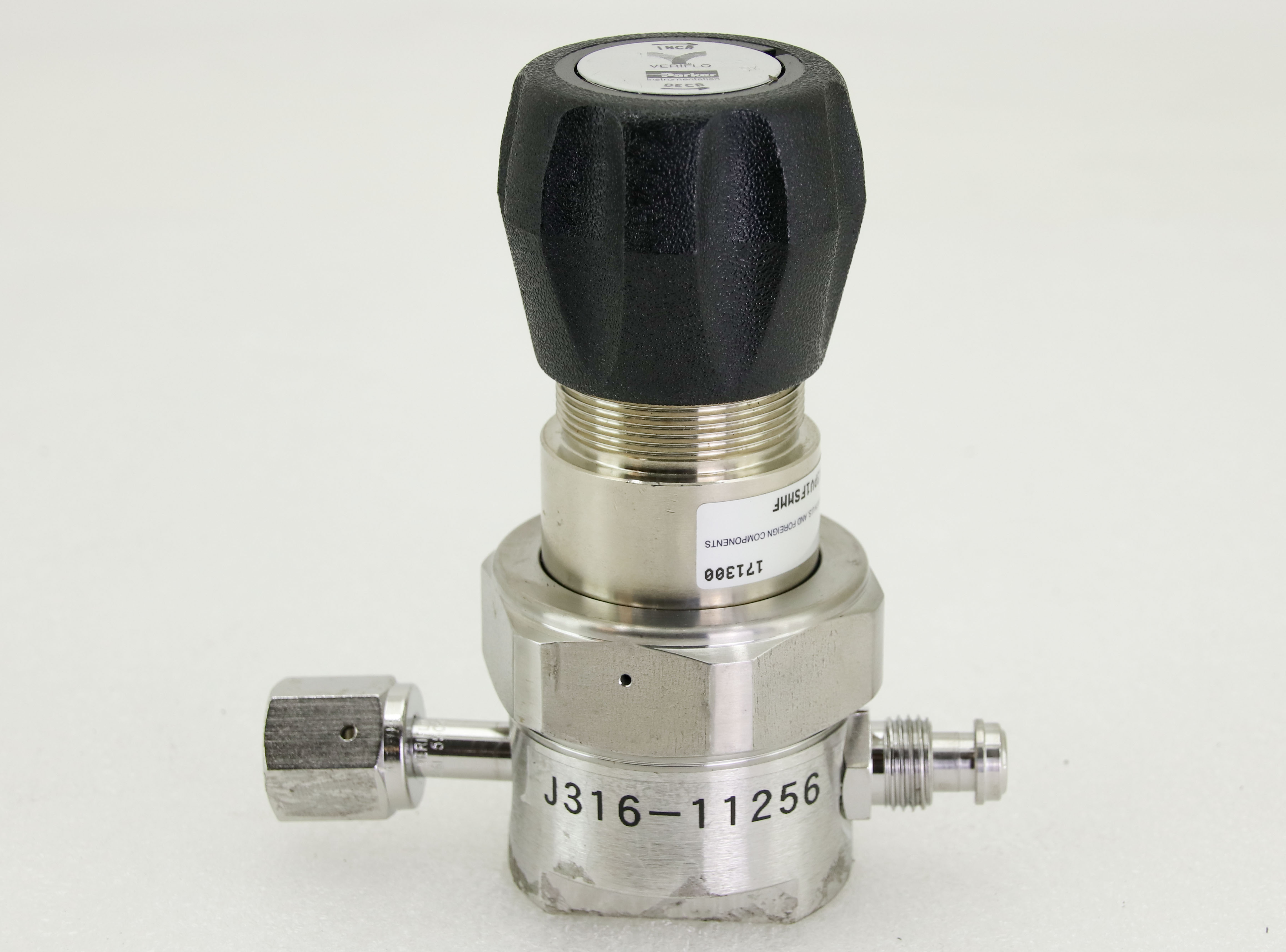 ハッピー 11256 VERIFLO HIGH PURITY REGULATOR, P/N: 54014207